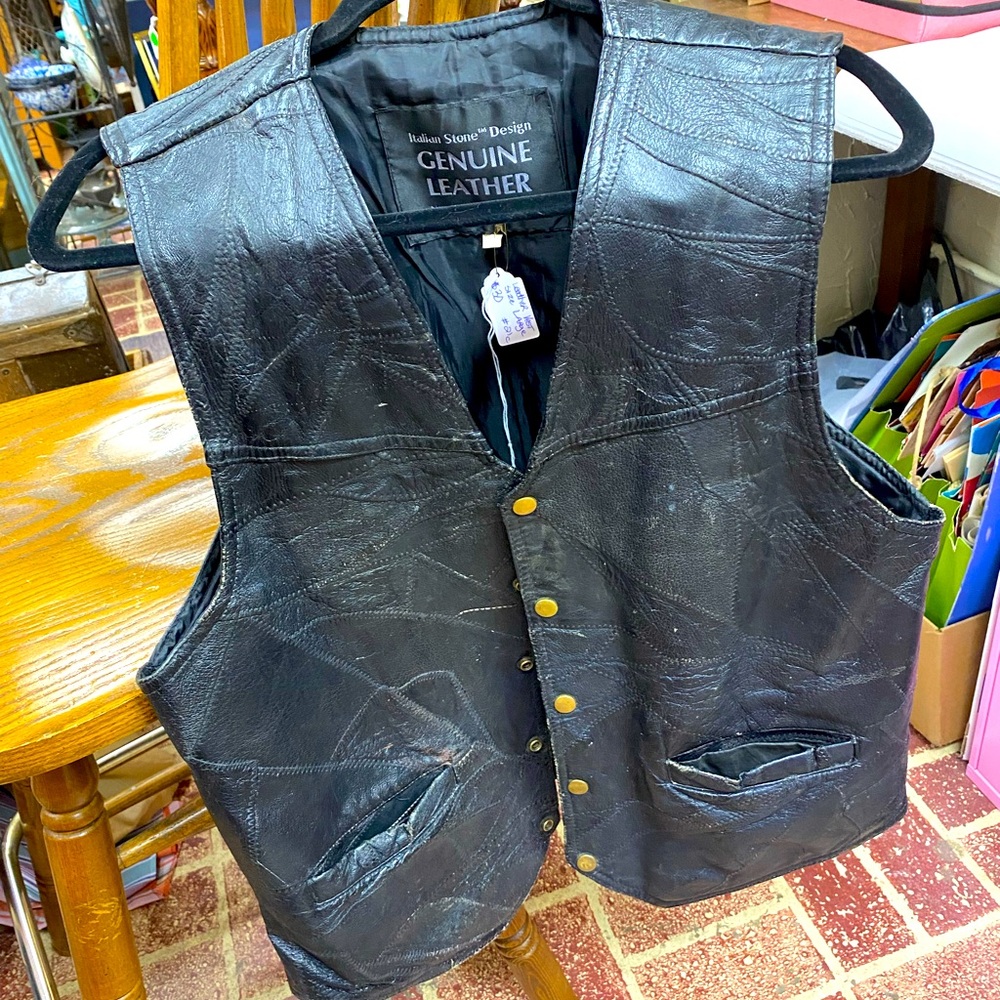 Leather Vest vintage